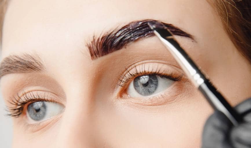 Eyebrow Tinting